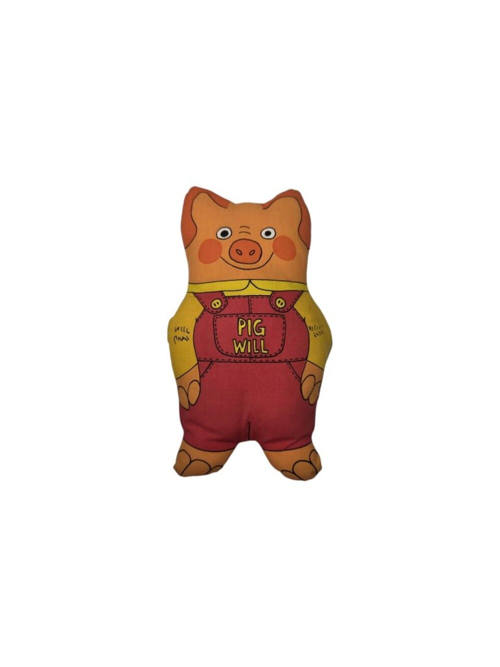 Vintage Richard Scarry's Pig Will and Pig Won't Plush 10" 1985 Hong Kong